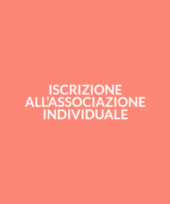 Iscrizione all'Associazione Individuale